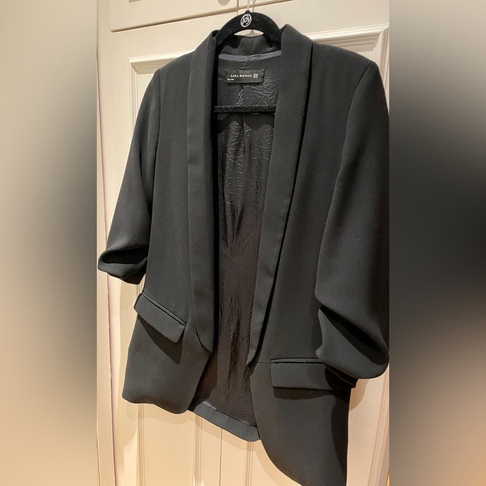 Zara black blazer